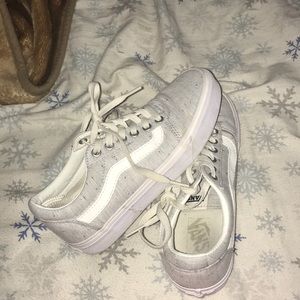 Grey vans. Worn only 3 times.